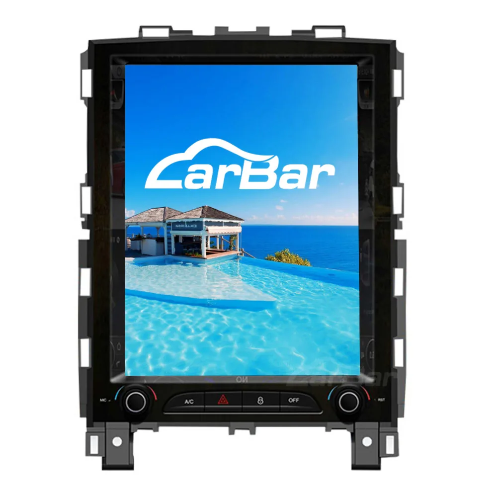 CARBAR 10 4 &quotвертикальный IPS экран Android автомобильный DVD плеер для Renault Koleos 2017 2 Гб RAM 64