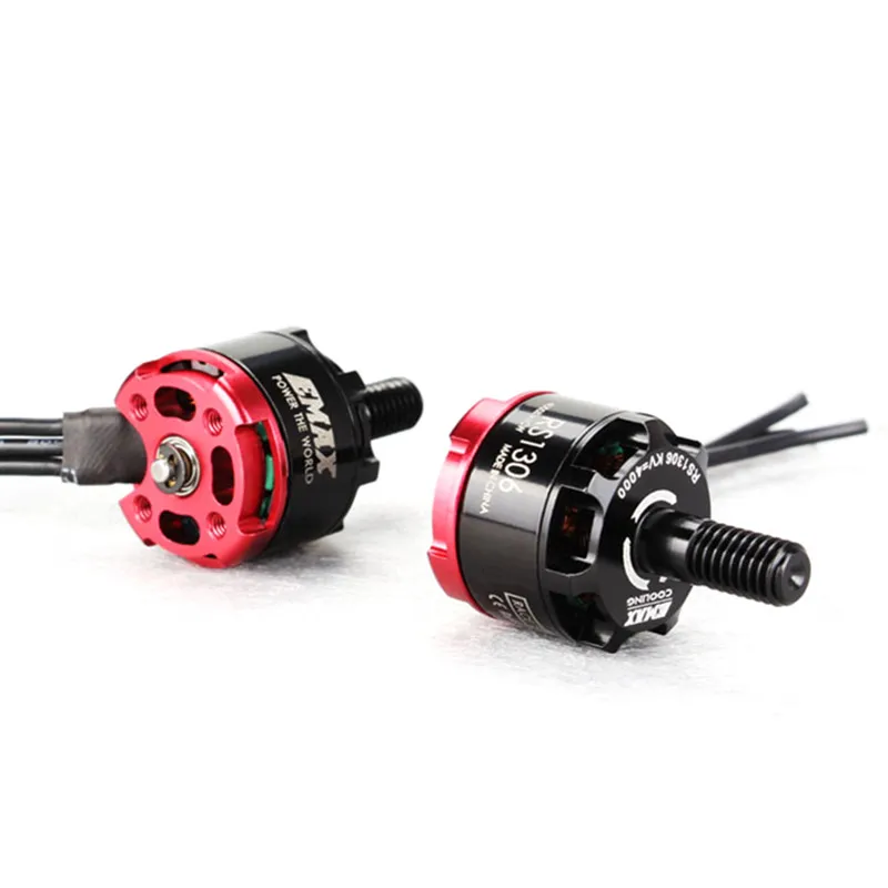 Emax RS1306 3300KV 4000KV безщеточный для FPV Racing QAV130 QAV150 Совместимость 3030 3040 пропеллер|Детали