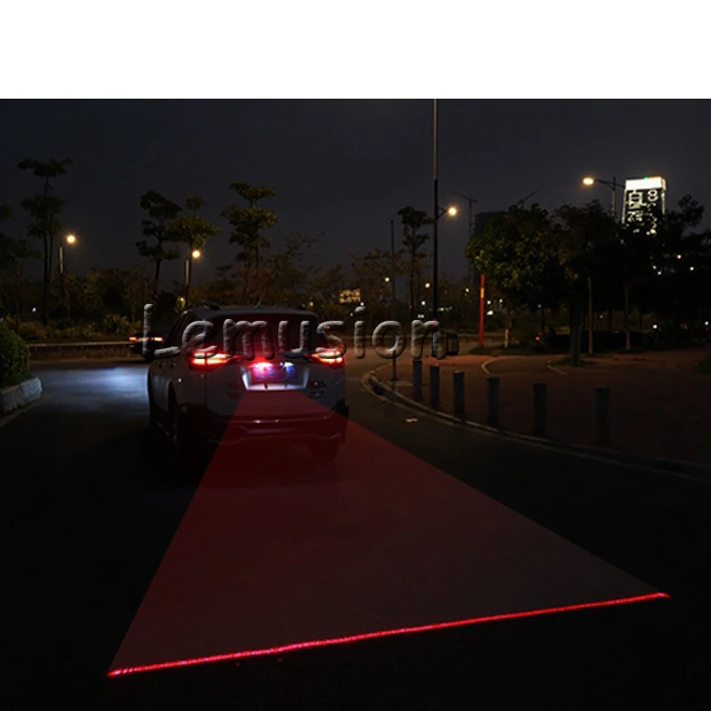 Car Red Laser Tail Fog Light 12V Styling For Volkswagen VW Polo Passat B5 B6 CC Golf 4 5 6 7 Touran T5 Tiguan Bora Scirocco | Автомобили и