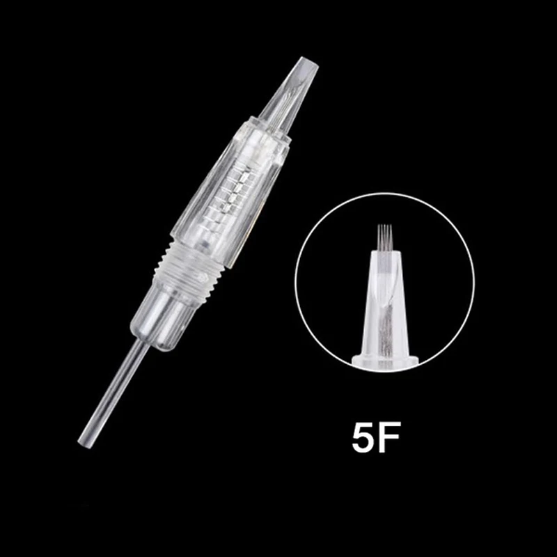 30pcs/lot Disposable Screw Tattoo Needle Cartridge For Premium Charmant Permanent Machine 1RL 3RL 5RL 7RL 3F 5F 7F | Красота и