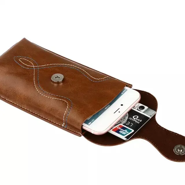 Высококачественный портативный универсальный чехол из искусственной кожи для HTC