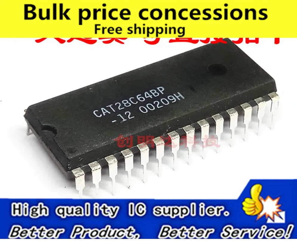

CAT28C64BP CAT28C64BP-12 CAT28C64BP-15 DIP-28 IC CAT28C64