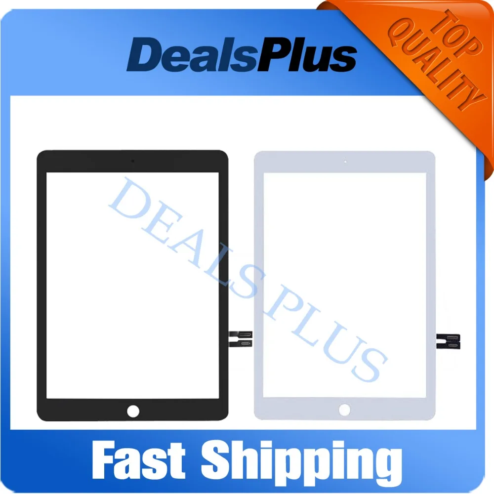 

Замена нового сенсорного экрана дигитайзер (без кнопки Home) для iPad 9,7 (версия 2018) для iPad 6 6th Gen A1893 A1954 черный белый