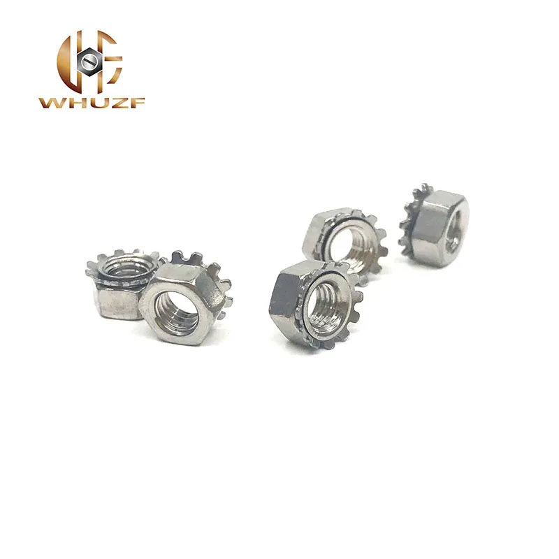 Шестигранная гайка M3 M4 M5 M6 M8 K-type K-Lock Nut 304 из нержавеющей стали | Обустройство дома
