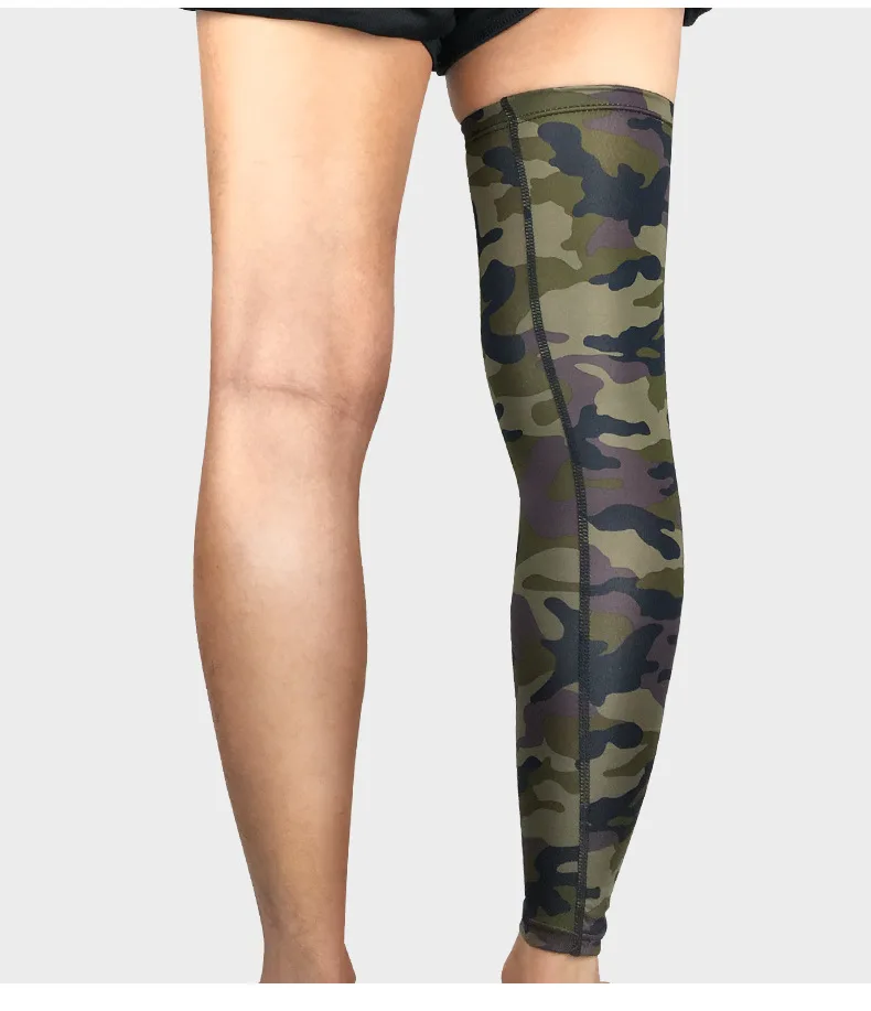 1 шт. профессиональные баскетбольные наколенники для бега фитнес тренировка Длинные рукава спортивный протектор Велоспорт УФ защита от солнца гетры B