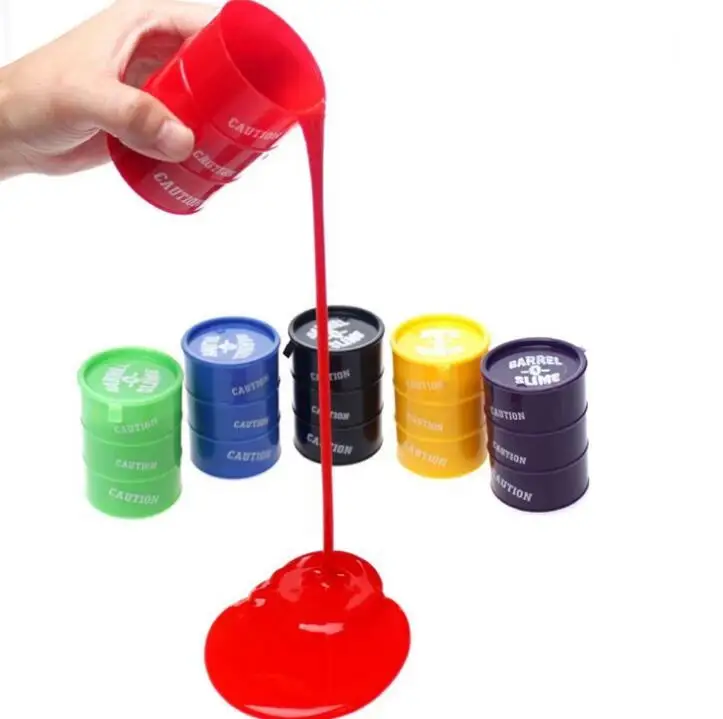 5 см! Красочные бочки O Slime большая шутка кляп шалость Подарочная игрушка Crazy Trick