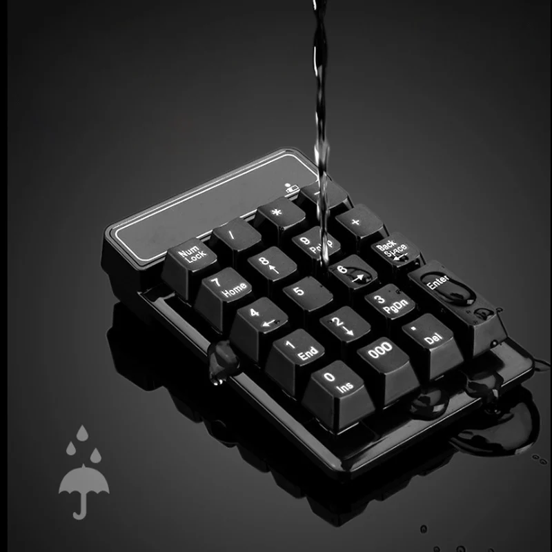 2.4 г Беспроводной подвеска цифровой клавиатуры Механическая Feel 19 ключ Mute мини