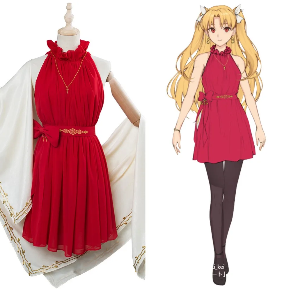 

Fate Grand Order Cosplay Ereshkigal Cosplay Costume Valentine Dress Full Suit For Girls Women Halloween Carnival Costumes
