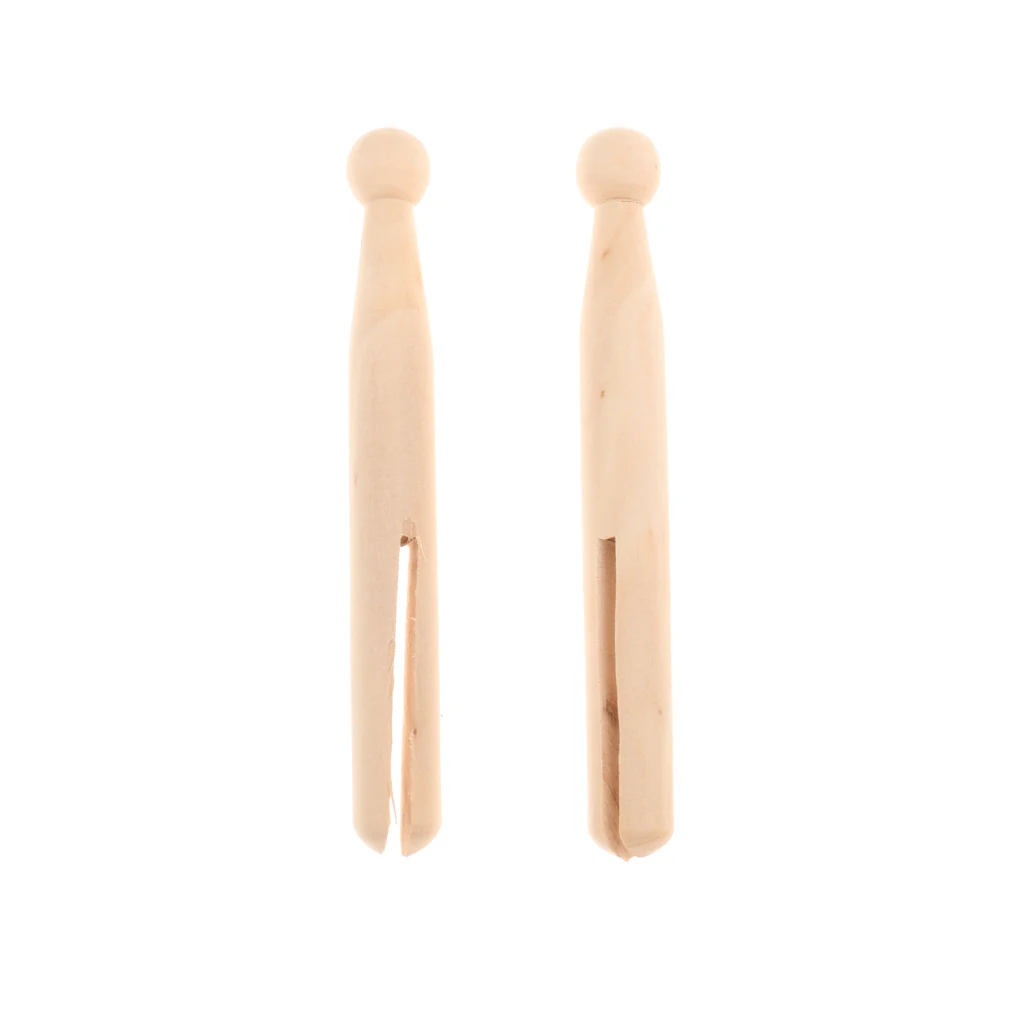 Новинка Лидер продаж 10 шт. натуральные деревянные колышки для кукол дерева