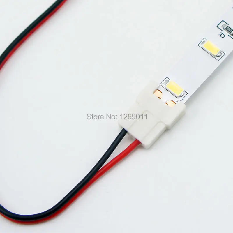 10 шт./лот 2PIN светодиодные ленты удлинить крепления без сварки для 5050 5630
