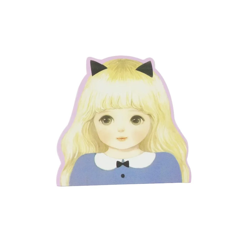 1 шт./лот милая девушка половина тела открытка случайные подарочные карты