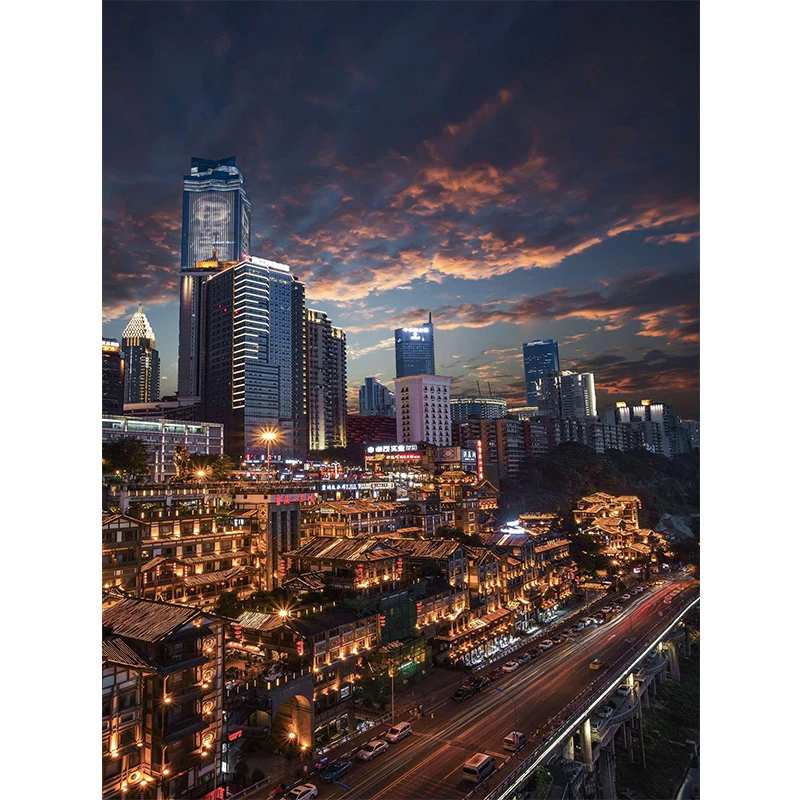 

Cross Stitch Diamond Embroidery Kit Diamond Drill Square Strass Crystal Decoration Image Diy Diamond Drawing City night scene