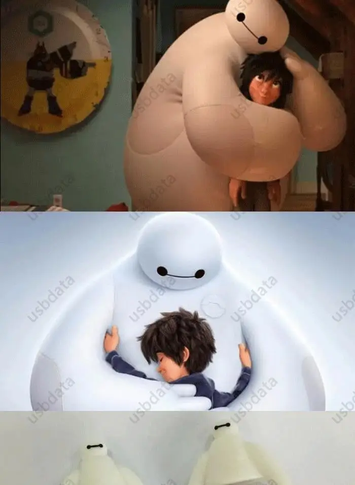 Робот Baymax USB флэш-накопитель 128 ГБ 512 1 ТБ 2 ТБ флэш-накопитель 64 Гб Memroy запоминающее Usb 3,0 внешний накопитель флешка, подарок
