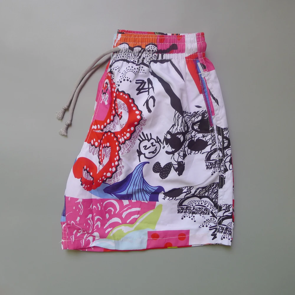 Упаковка PP! Брендовые быстросохнущие летние мужские пляжные шорты с принтом s для