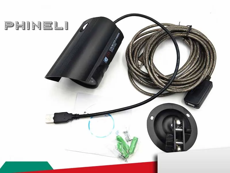 Крытый Открытый USB проводной Пуля CCTV Камера Безопасности ИК ночного видения водонепроницаемый с 5 м USB кабель