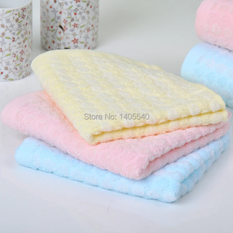 High quality 5pcs/lot 2014 New Bamboo Towel face towels Hand towel Luxurious breathable size 33*73cm | Дом и сад