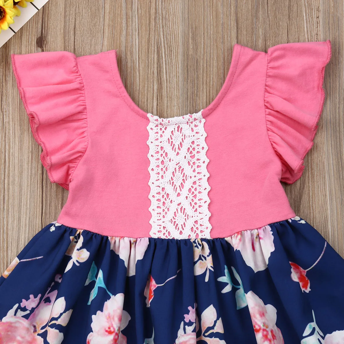 2019 летняя одежда для малышей От 1 до 6 лет платье принцессы маленьких девочек