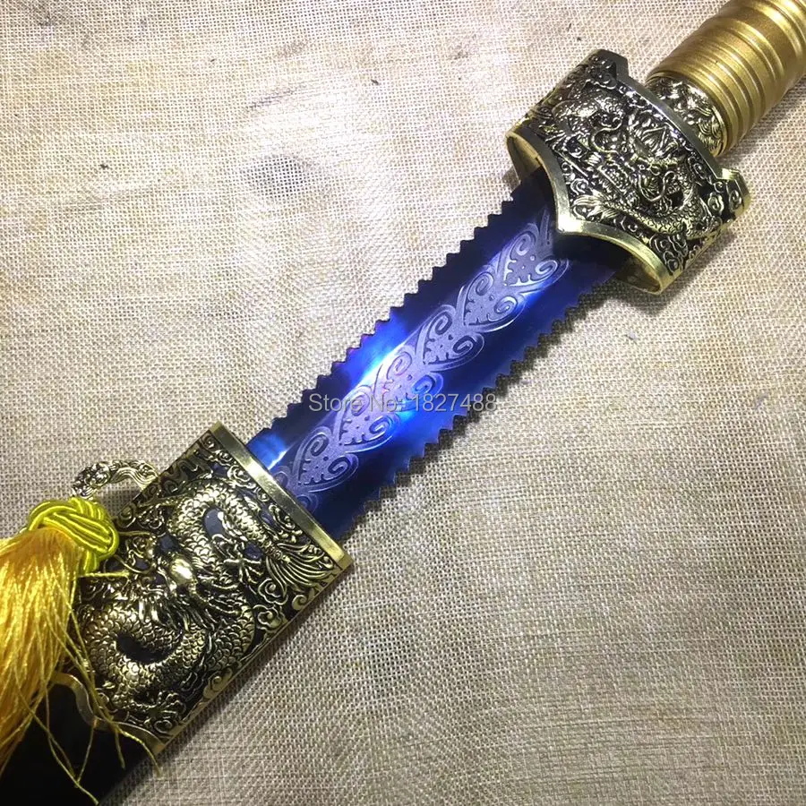Тяжелый меч китайской династии Хань 3 кг дракон Цзянь полная Ручная ковка