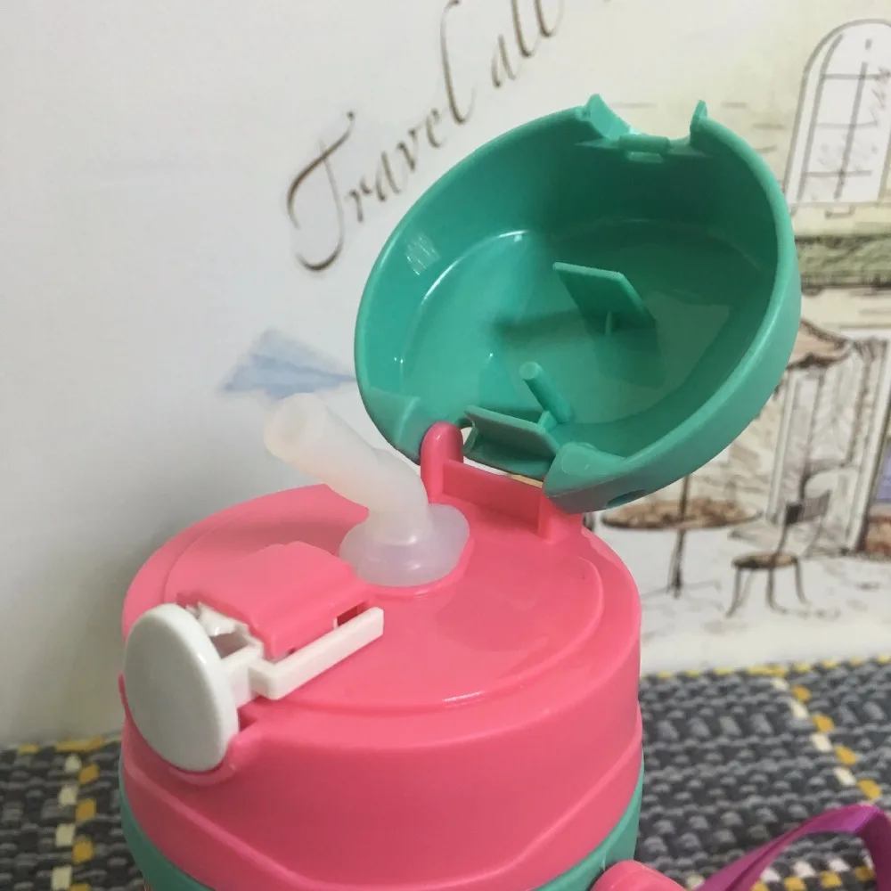 400 мл бутылка для воды Тоторо мультяшный скраб спортивный космический фруктовый