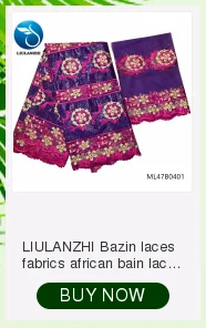 LIULANZHI Базен ткань черный riche getzner хлопок для свадебного платья с 2 ярдами Сетка кружевная ткань последние продукты ML47B05