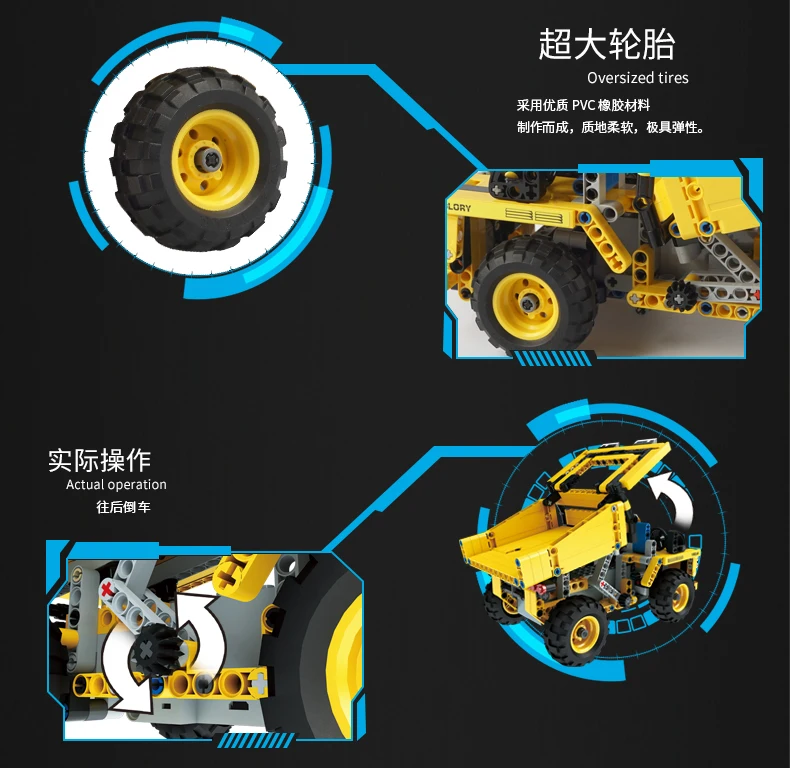 Форма King 13014 13015 13016 13017 Technic строительные блоки игрушки 8275 бульдозер 8043 экскаватор дистанционное управление нагрузки автомобиль подарки