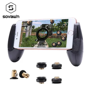 Мобильный мини-геймпад Pubg, металлическая кнопка Pubg, игровой джойстик для телефона l1r1 для iPhone X, кнопка включения огня