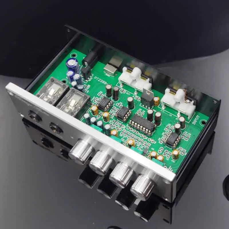 Предусилитель KYYSLB для домашнего аудио op amp NE5532 предварительный усилитель OF1 TP2399 HD