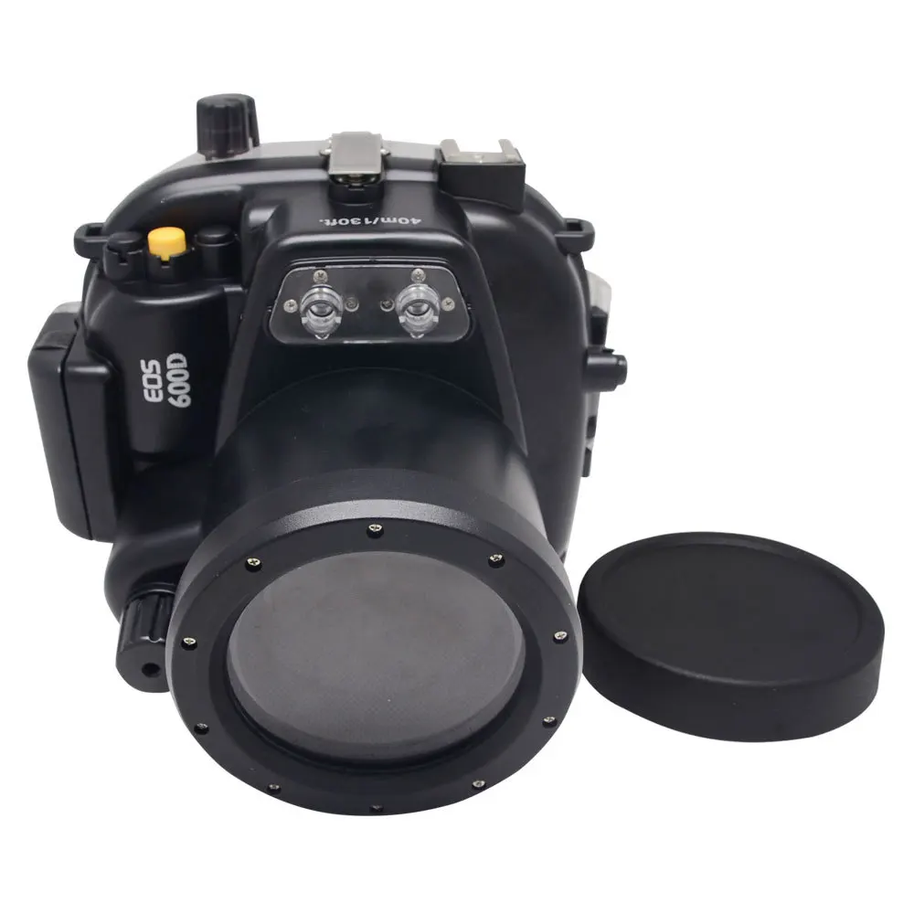 Подводный водонепроницаемый чехол Mcoplus 40 м/130 футов для Canon EOS 600D/Rebel T3i объектив 55