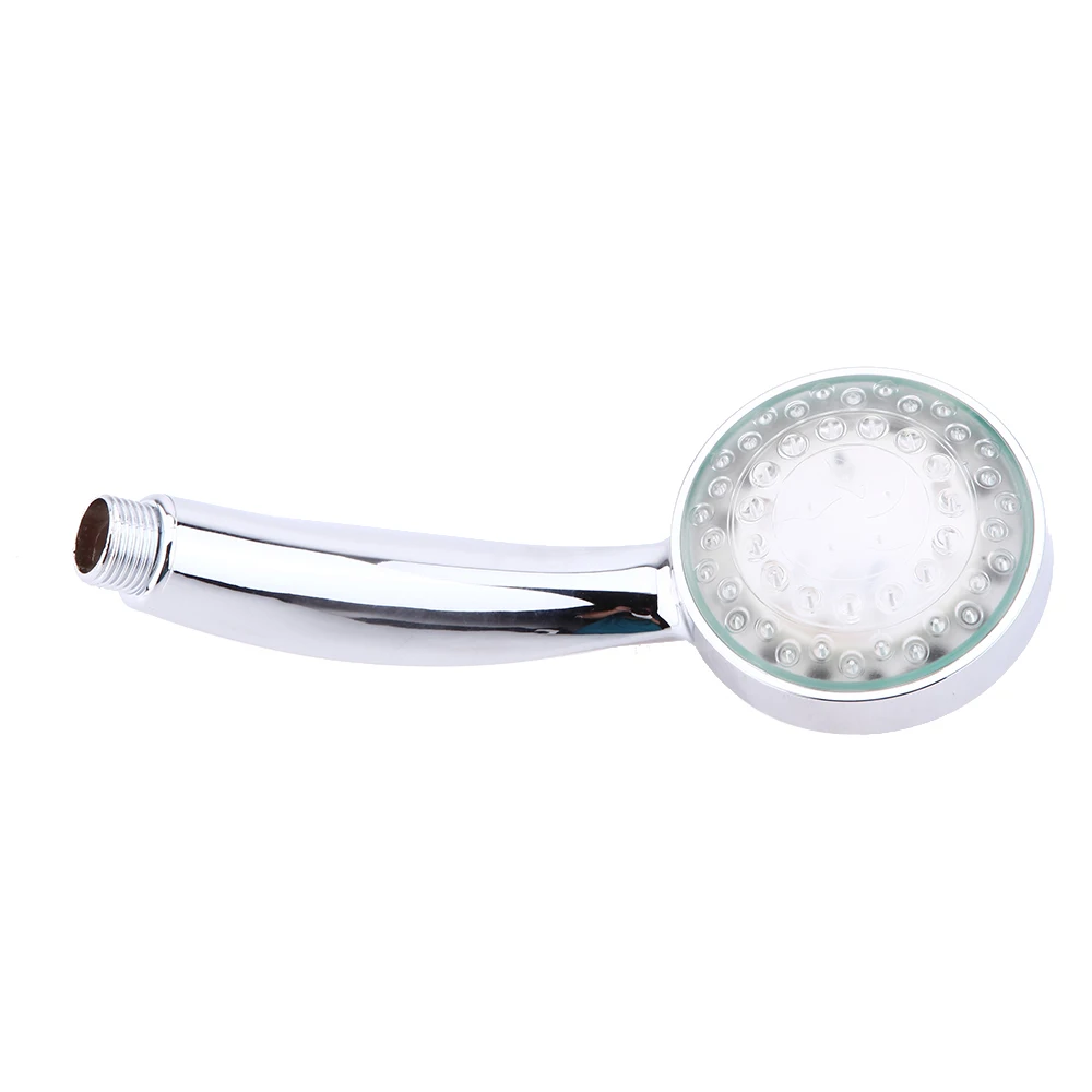 Насадка для душа с RGB светодиодный ручной спринклер датчиком температуры душевая