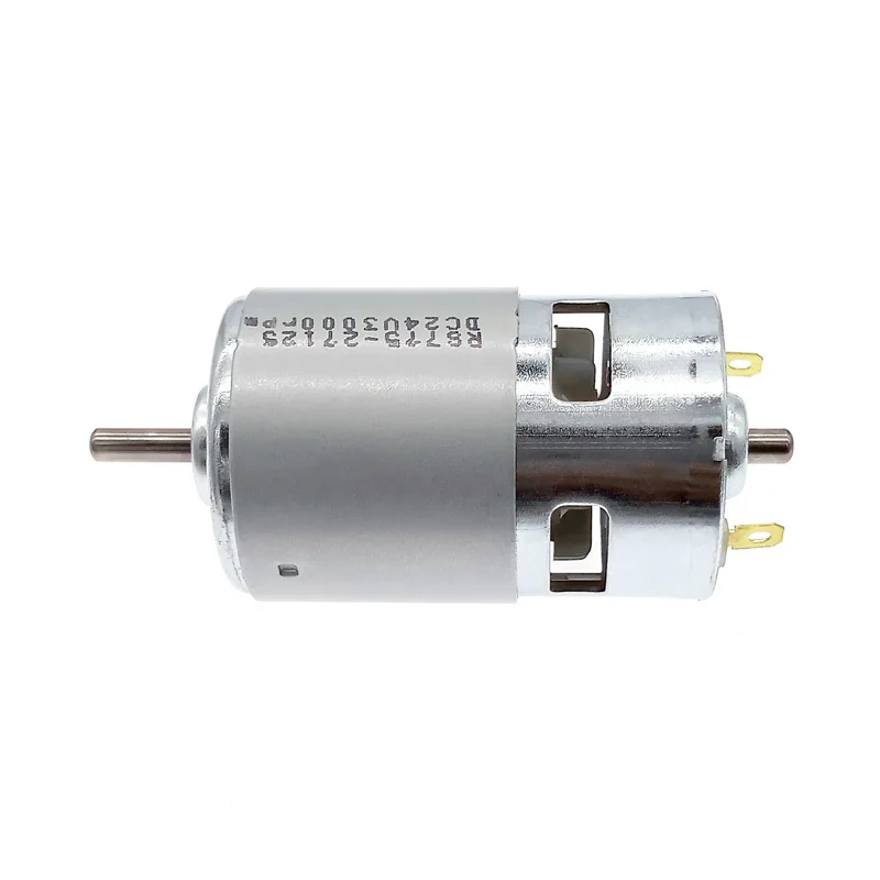 12В мотор 775 DC 24V двойной шариковый подшипник 1000rpm8500rpm6000rpm4500rpm3000rpm большой крутящий момент низкий уровень шума