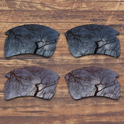 Black and Brown ToughAsNails поляризованные Сменные линзы для солнцезащитных очков Оукли Flak 2,0 XL(только линзы)-несколько вариантов - Цвет линз: Black and Brown