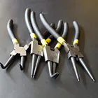 Набор плоскогубцев 7 дюймов с изогнутым прямым наконечником, 4 шт.