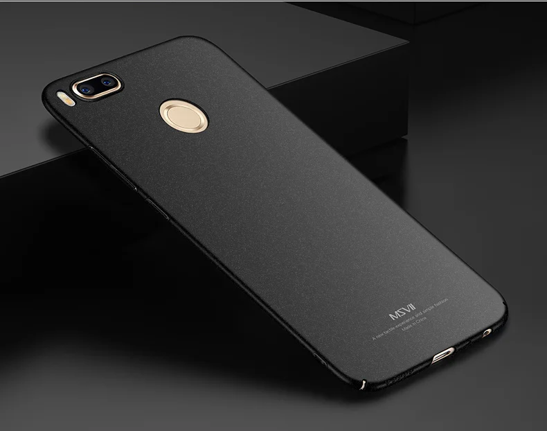 Xiaomi mi A1 5x Чехол Бренд Msvii xio mi A1 mi 5x чехол Роскошный тонкий жесткий PC задняя крышка coque для xaomi mi A 1 аксессуары для телефонов