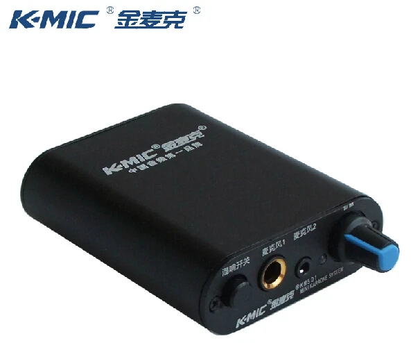 K mic km501 двухканальный микрофон усилитель для динамического микрофона и