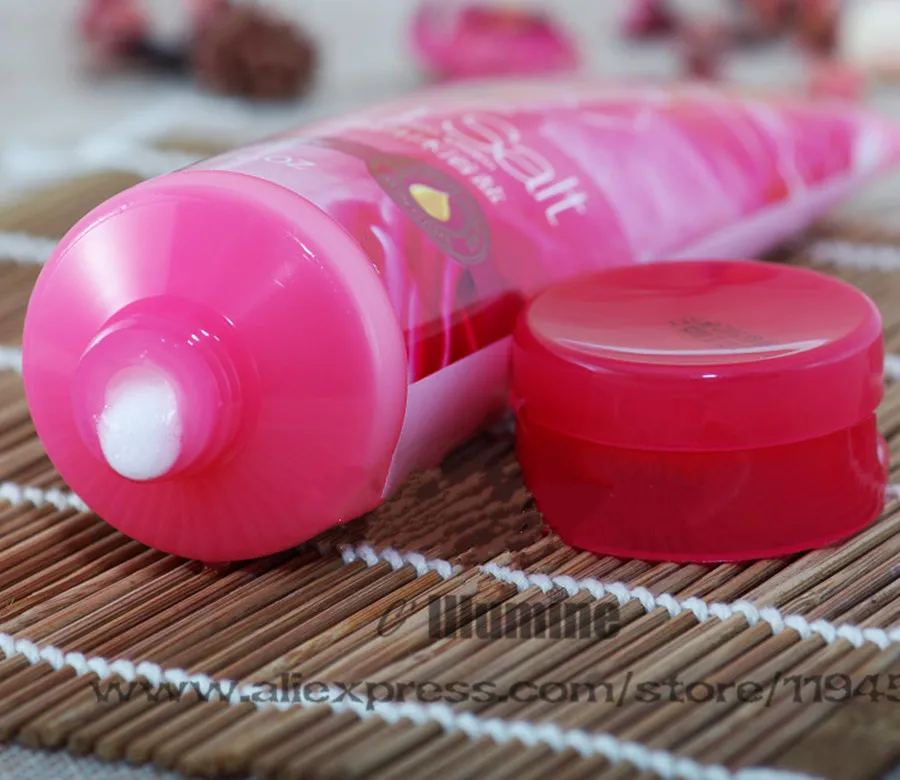 Розовый скраб для ванны соль душа и тела гель-лосьон с ароматом омертвевшей кожи