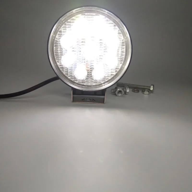 4 дюймовый 27 Вт светодиодный Рабочий фонарь для указателей движения мотоцикла