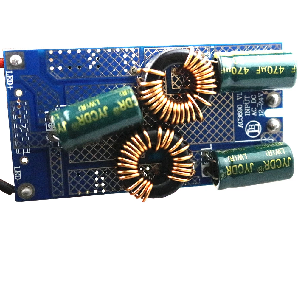Питание AC DC 12V 24V с драйвером постоянного тока для светодиода 20 Вт 30 50 сделана в