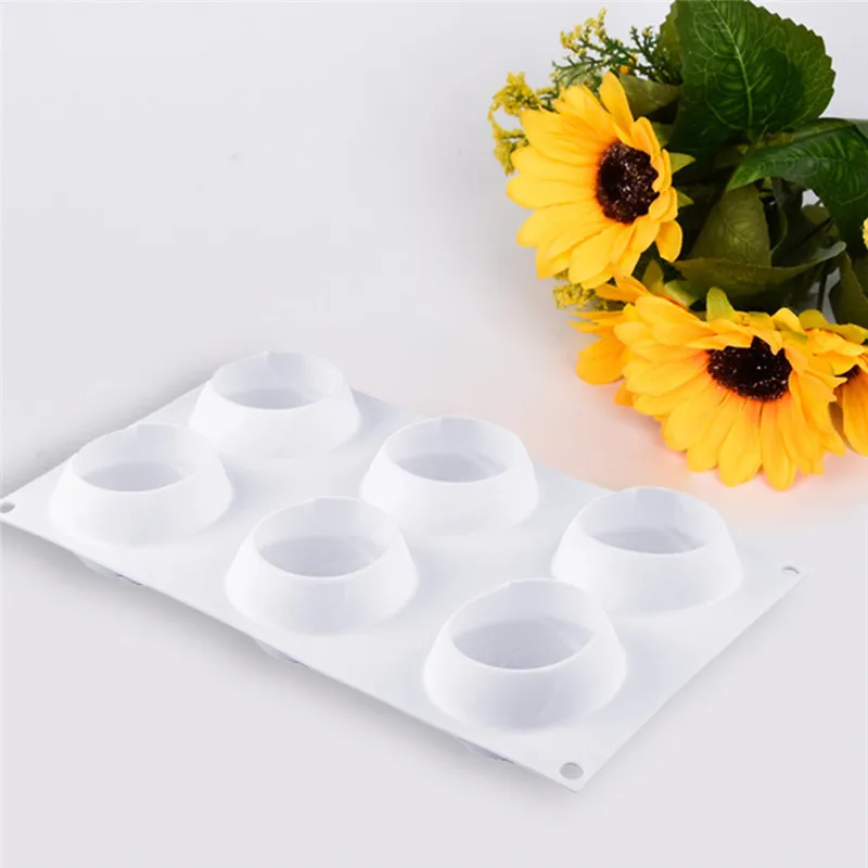 Новинка 6 отверстий силиконовый в форме розы форма для мороженого шоколадное