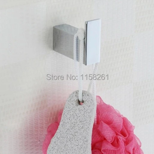 Крючки для халата из твердой латуни с хромированной отделкой крючки одежды