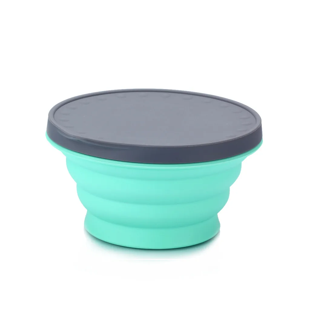 3 шт./компл. портативный складной суп Снэк чаша Открытый туристическая миска с