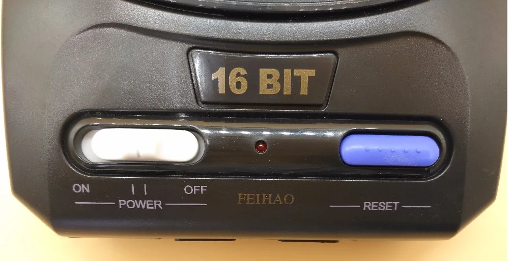 FEIHAO Ретро ТВ Видео игровая консоль для MegaDrive 16 бит игровой Картридж с 14 встроенными играми и 18 в 1 игровая карта AV выход