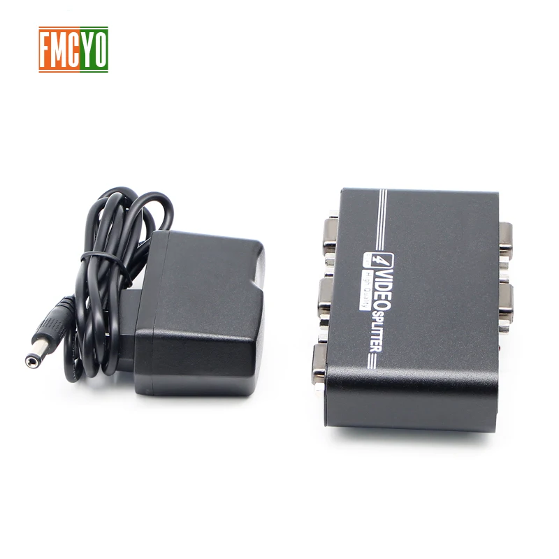Сплиттер квм VGA 4 порта USB 2 0 сплиттер 1440P SVGA коммутатор коробка для клавиатуры мышь