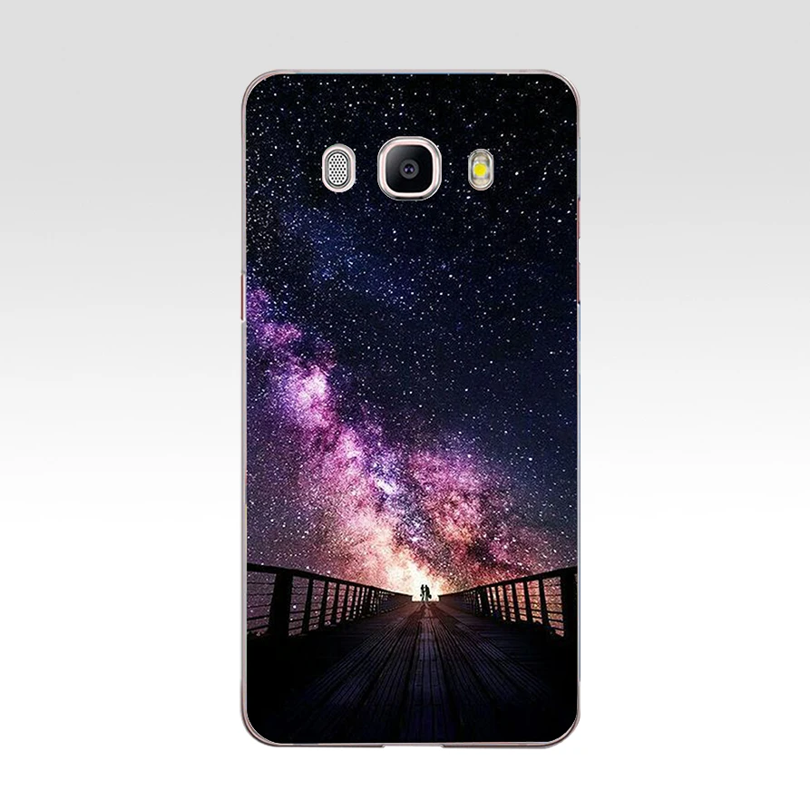 18 H Phone Case For Samsung Galaxy J5 J510F Soft Silicone TPU Cartoon Protector Cover Cases For Samsung J5 J510 Bumper - Цвет: 18