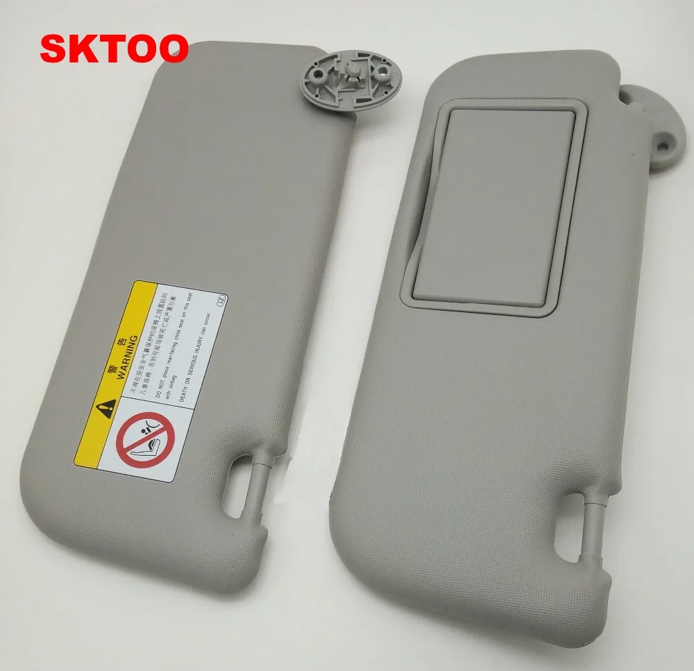 SKTOO Auto accessories car sun visor For Toyota 2014-2017 Corolla with a make-up mirror beige / gray | Автомобили и мотоциклы