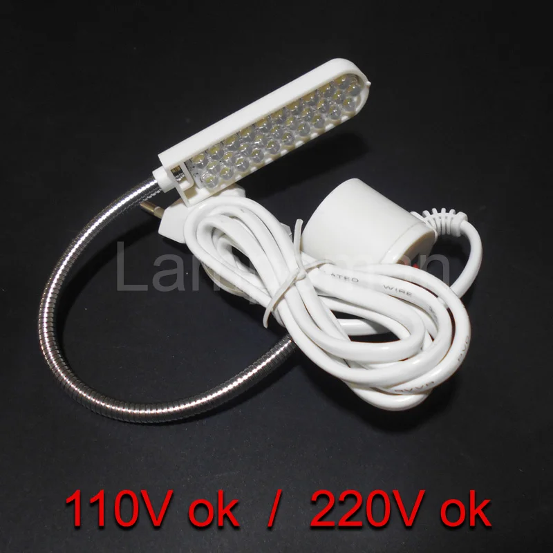 Gooseneck Sewing Machine Working Light 30 LED Lamp With Magnetic Mounting Base for All Lighting | Лампы и освещение