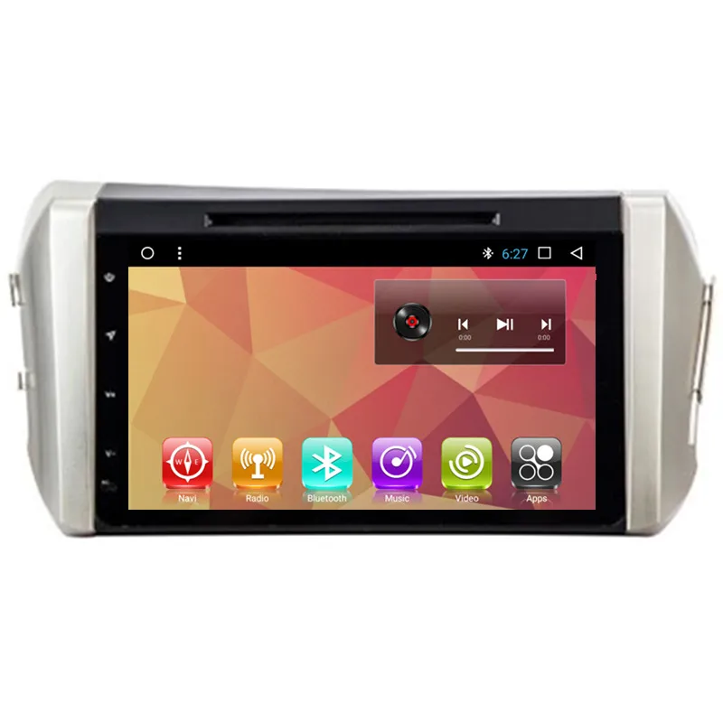 Автомобильный мультимедийный стерео радиоприемник на Android 9 дюймов DVD GPS