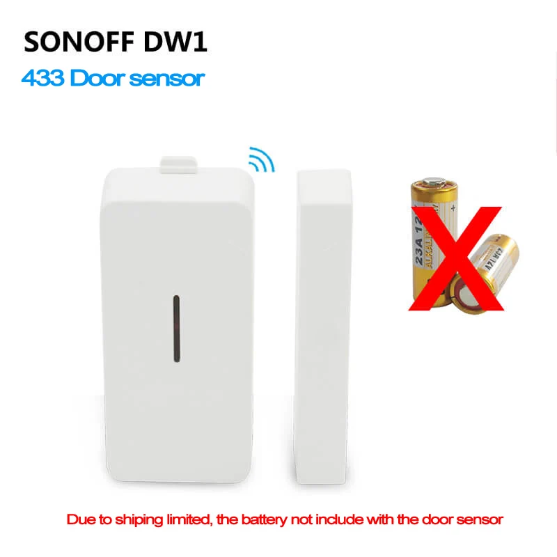 Sonoff RF мост 433 МГц Wifi беспроводной PIR датчик движения двери и окна сигнализации для