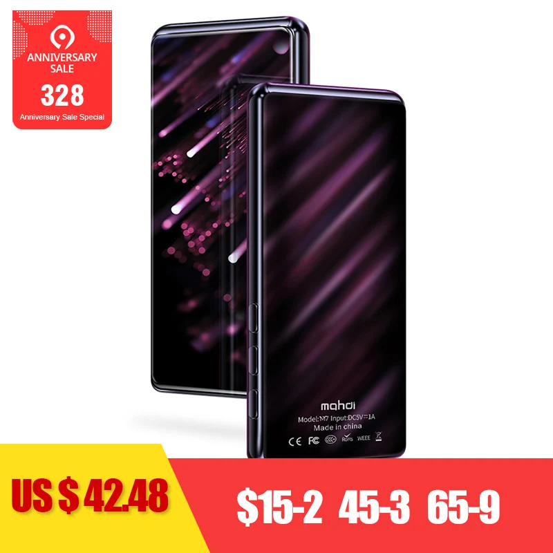 Махди M7 8 GB HIFI 3 5 дюйма Экран MP3 плеер Портативный цифровой аудиоплеер FM радио