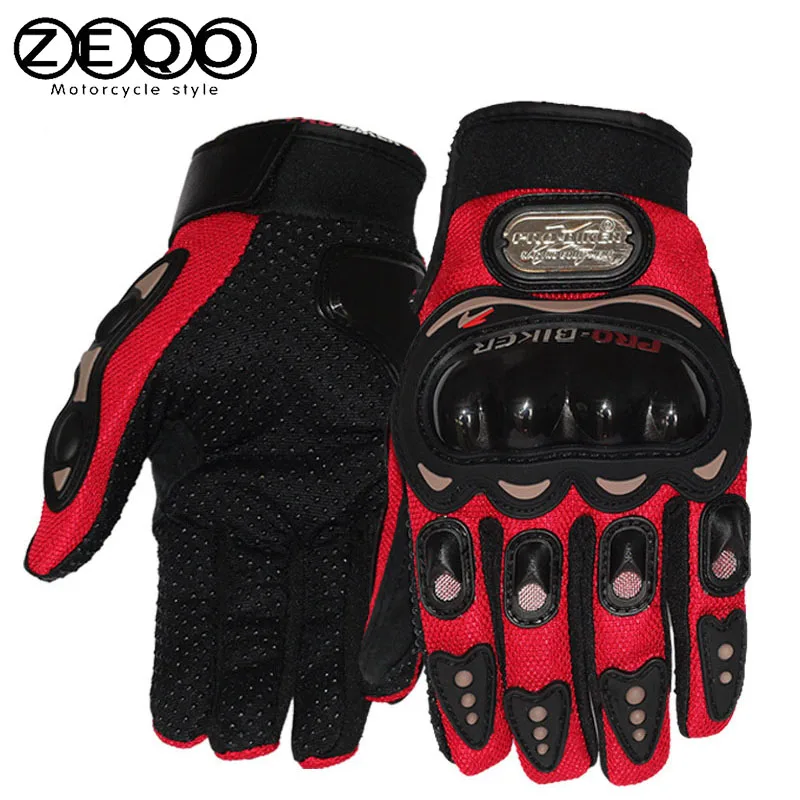 1 пара Противоскользящих перчаток для мотоциклистов защитное оборудование