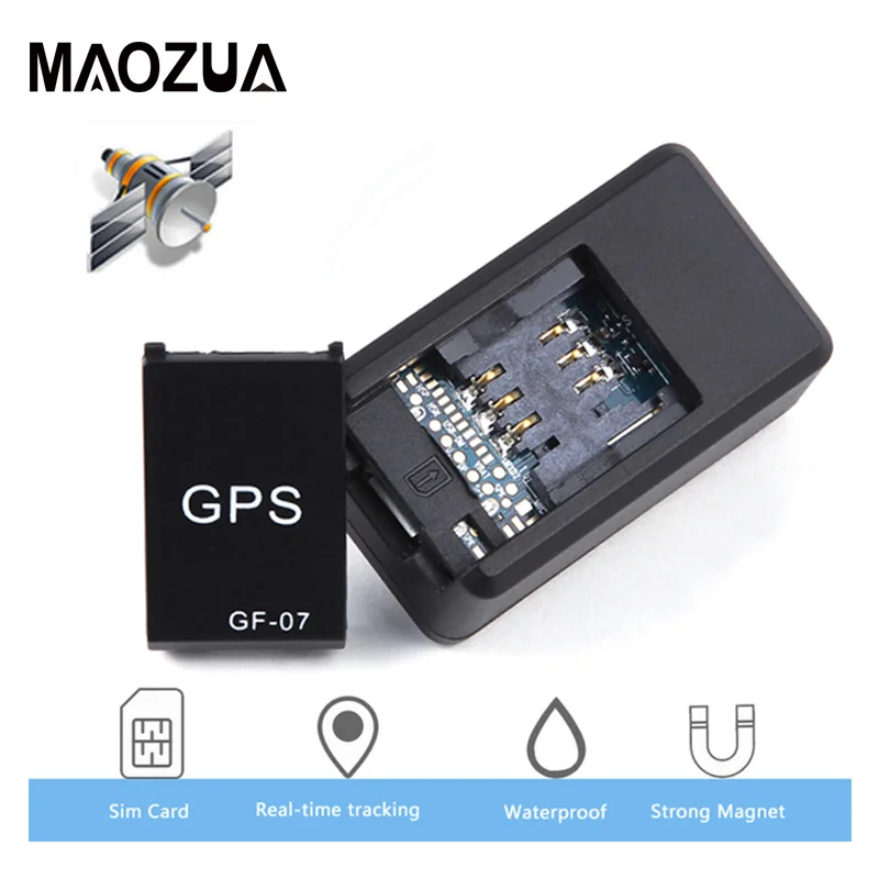 GF07 GSM GPRS автомобилей gps трекер магнитный мини грузовой автомобиль Locator Anti